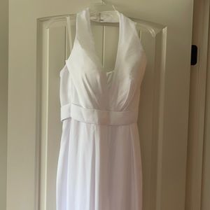 White jumpsuit widelegg